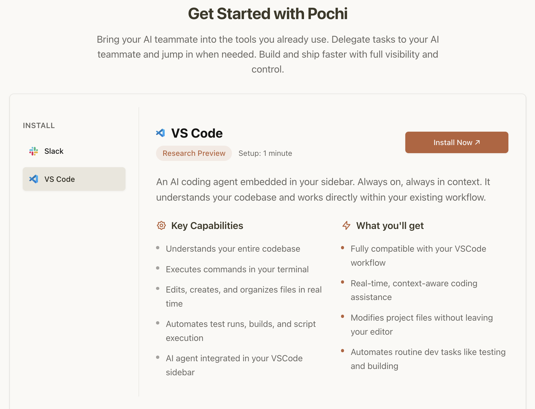 Pochi Homepage