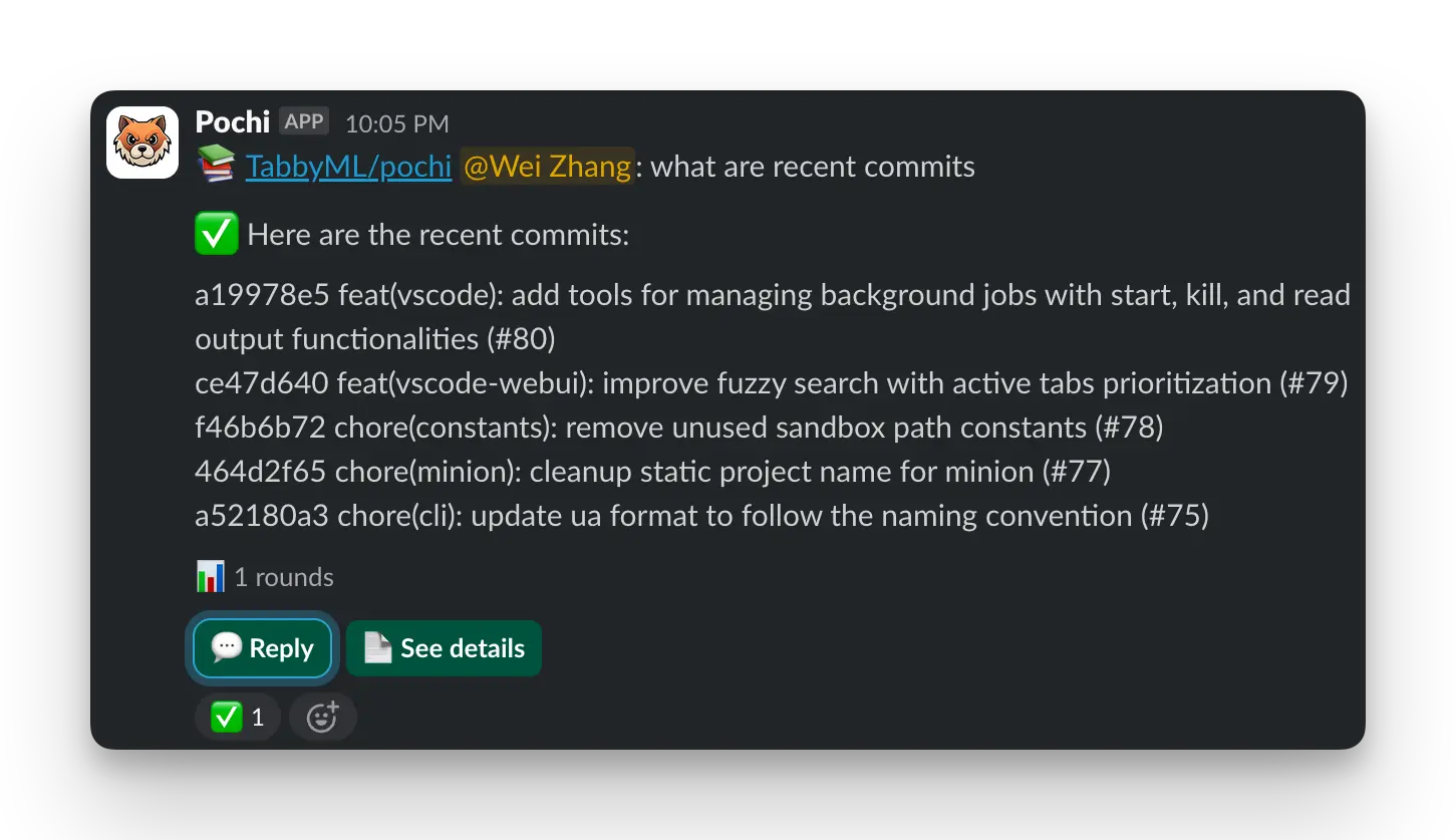 Slack Task